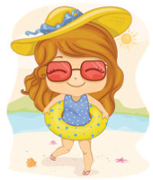 girl-beach-hat