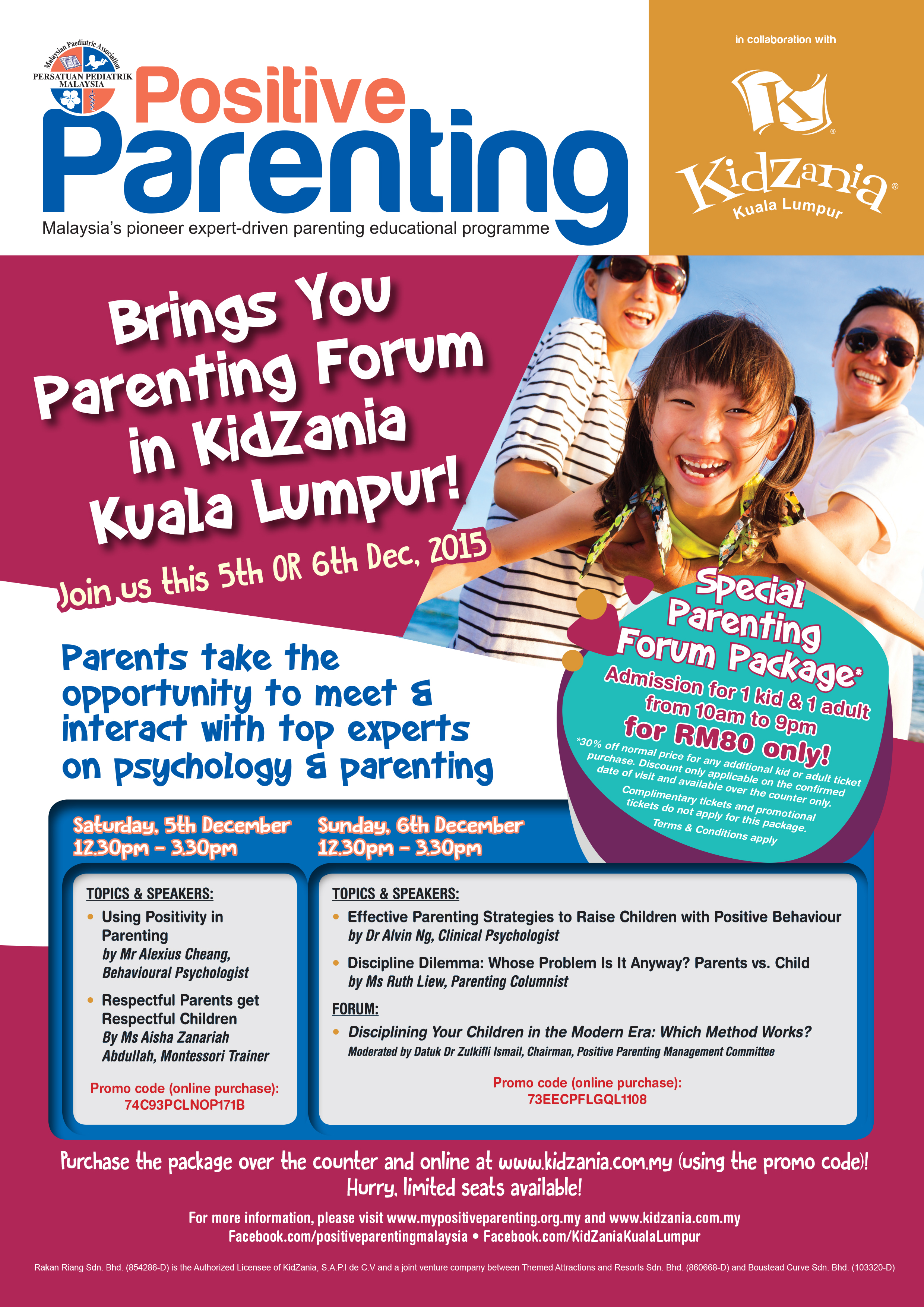 Parenting Session at KidZania - Positive Parenting